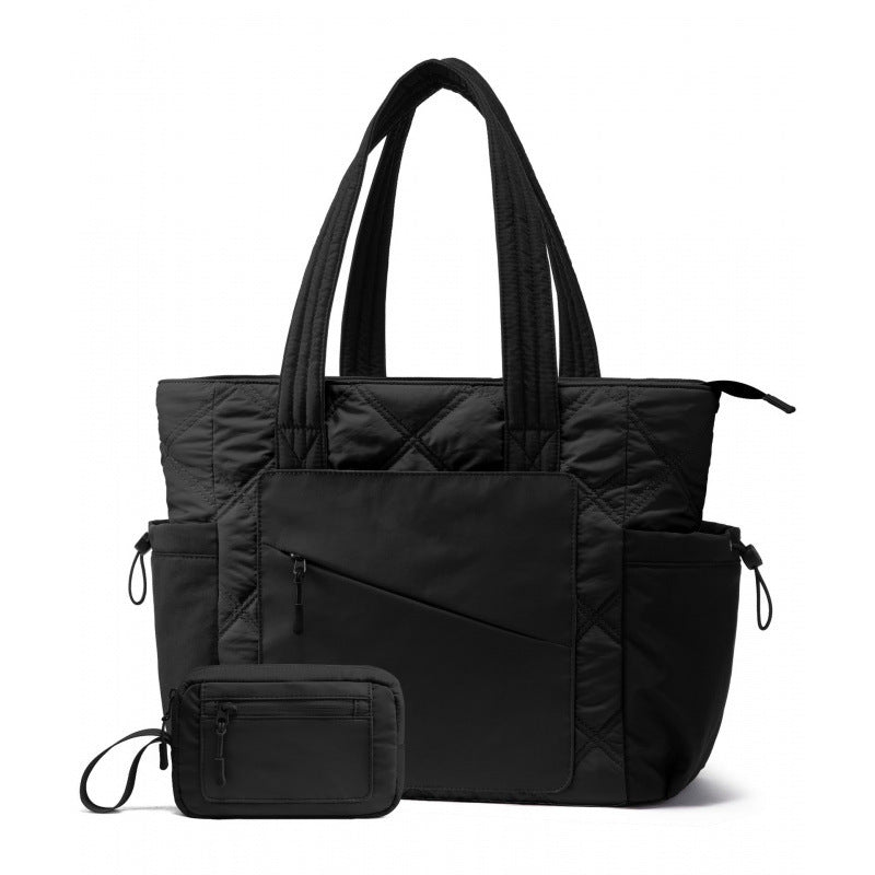 Modern Weekender Bag with Practical Interior Pockets Bowlift