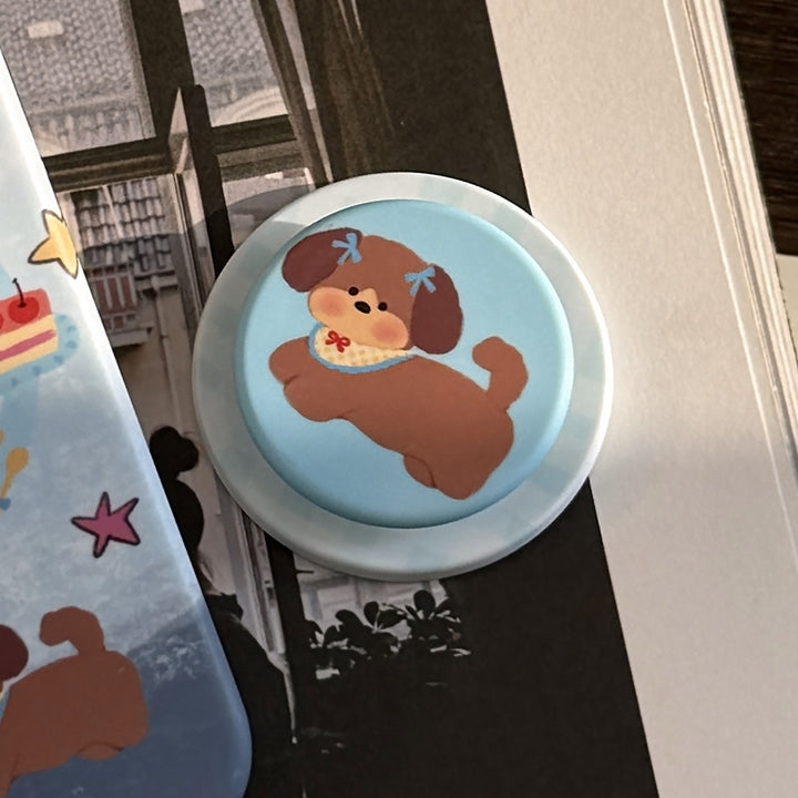 Cute Dog Smartphone Holder Bowlift