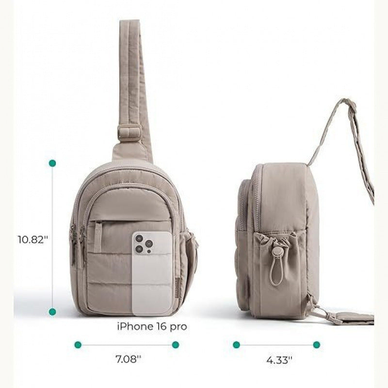 Modular Crossbody Bag with Practical Compartments Bowlift