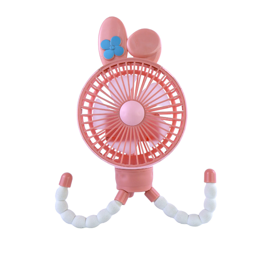 Women's Portable Hand Fan in Creative Rabbit Design Bowlift