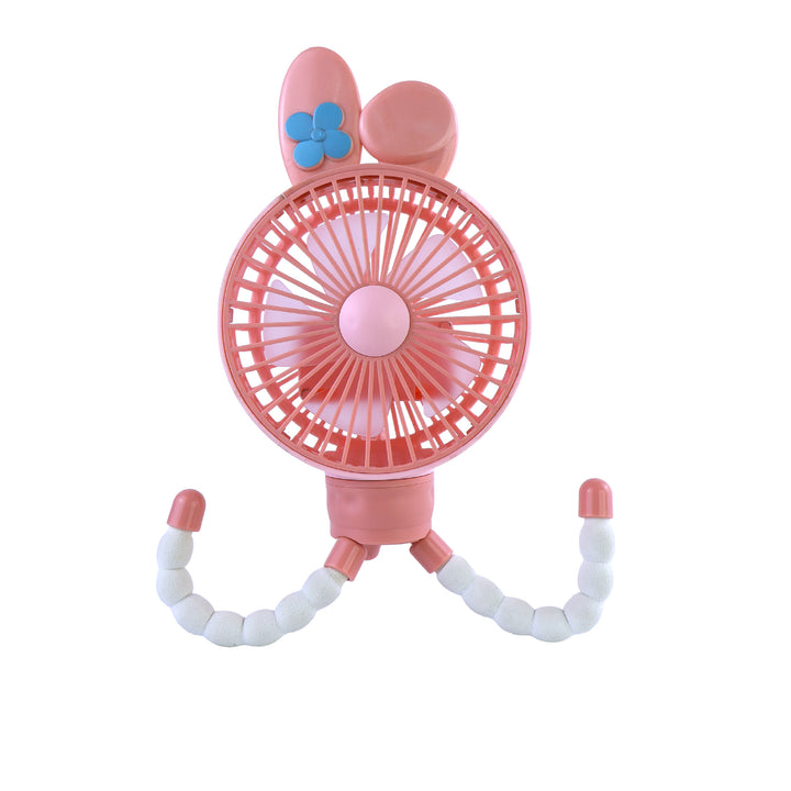 Women's Portable Hand Fan in Creative Rabbit Design Bowlift