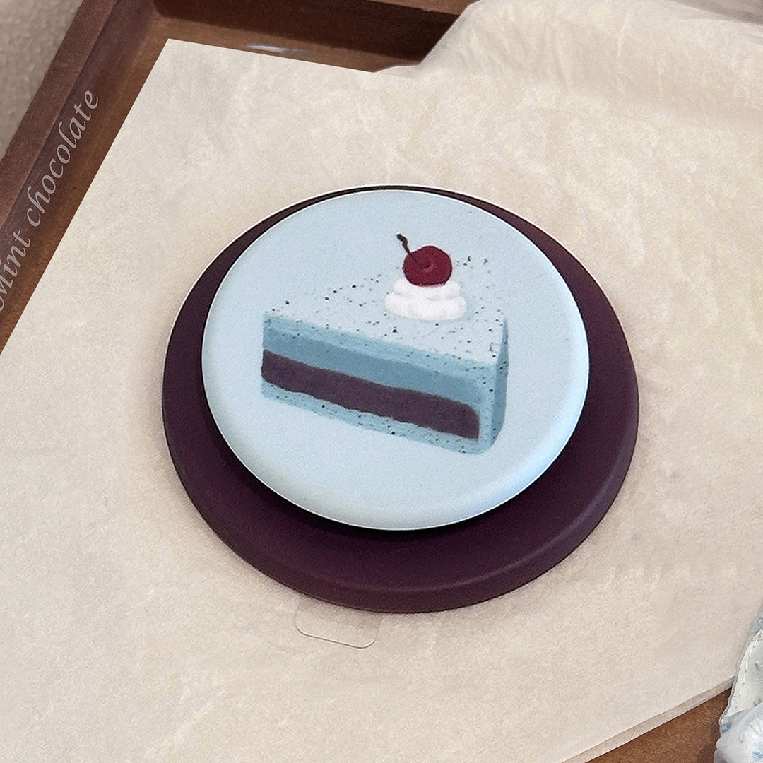 Cute cake design coffee mug coaster Bowlift