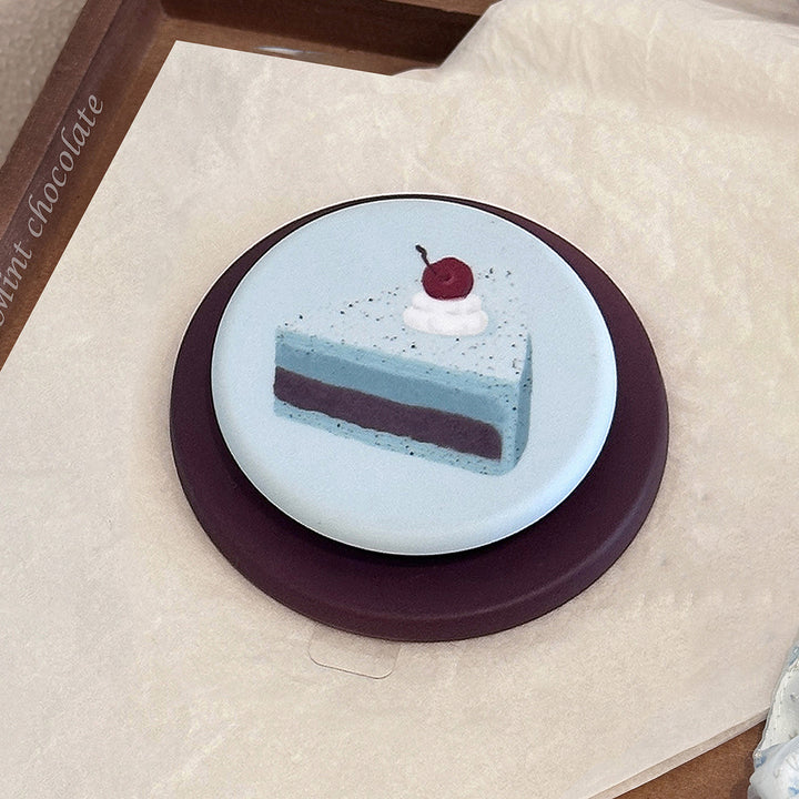 Cute cake design coffee mug coaster Bowlift