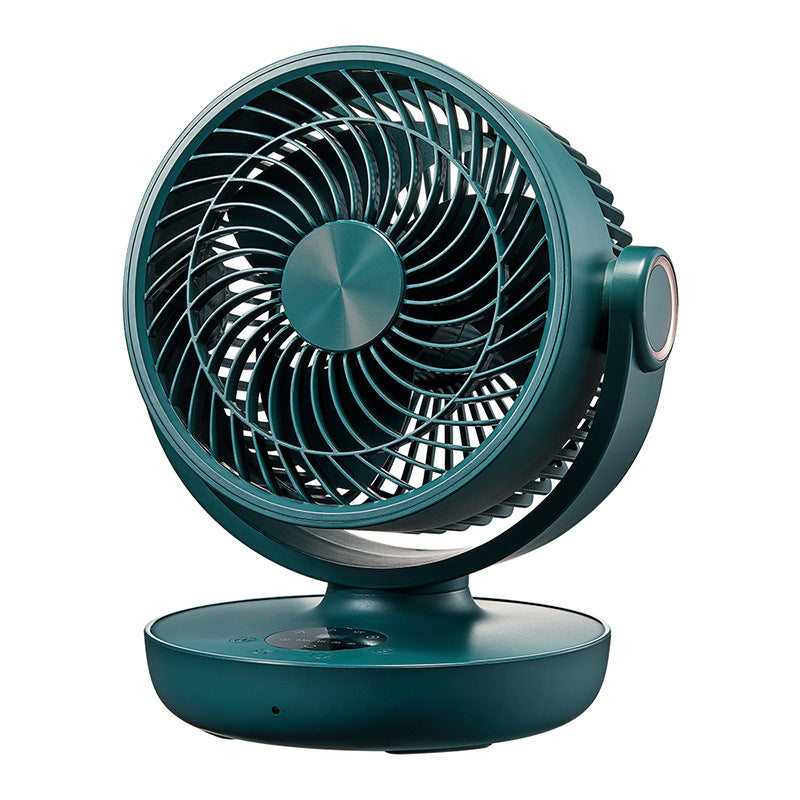 Unisex compact table fan with tiltable head and multiple speed settings Bowlift