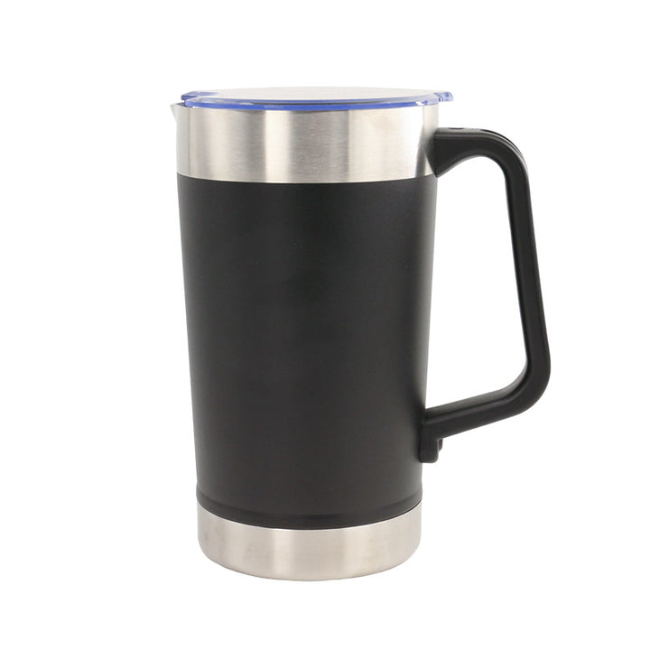 Women's insulated coffee cup with ergonomic handle Bowlift