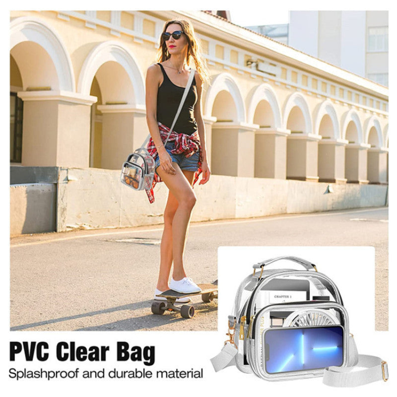 Transparent Shoulder Bag Bowlift