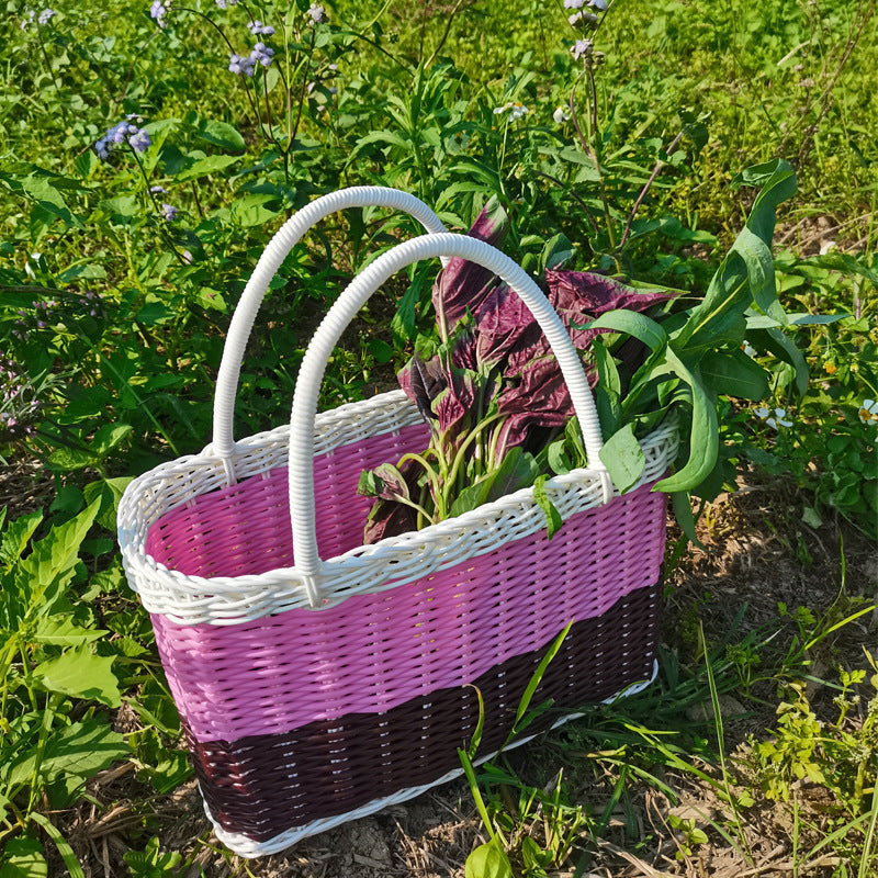 Woven Gardening Basket Bowlift
