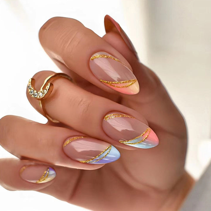 Artistic Gradient Nail Art Tips Bowlift