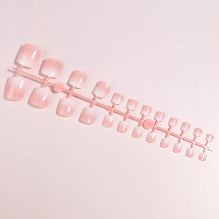 Premium Ombre Press-On Nail Set Bowlift