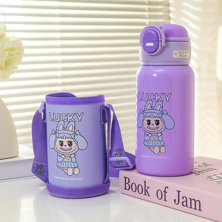 Women's Insulated Bottle with Integrated Neoprene Sleeve Bowlift