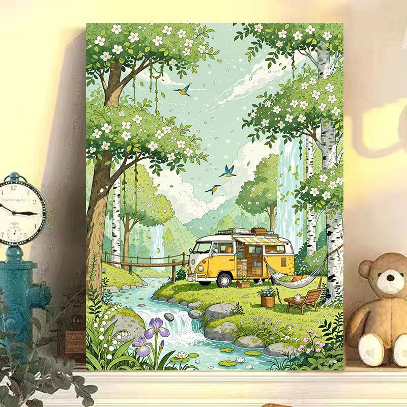 Enchanted Forest Adventure Wall Art Bowlift