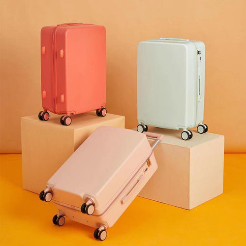 Women's Elegant Hard-Shell Travel Suitcase Bowlift