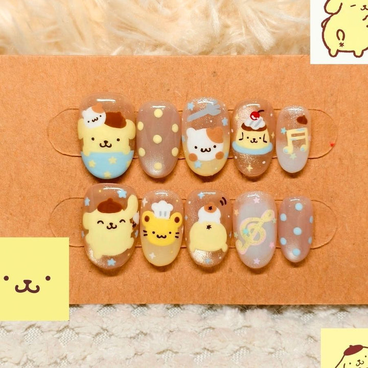 Artistic Ombre Glitter Nail Art Set Bowlift
