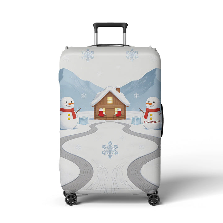 Women's suitcase cover with beach motif Bowlift
