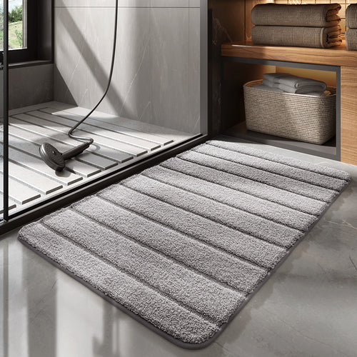 Luxurious Plush Shower Mat Bowlift