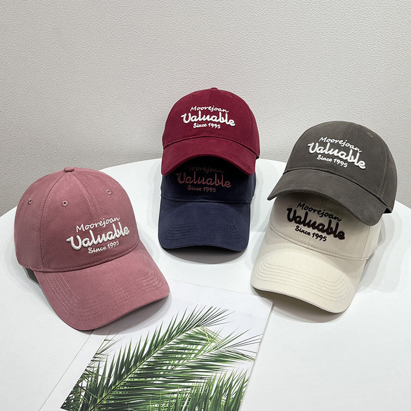 Women's Classic Embroidered Baseball Cap Bowlift