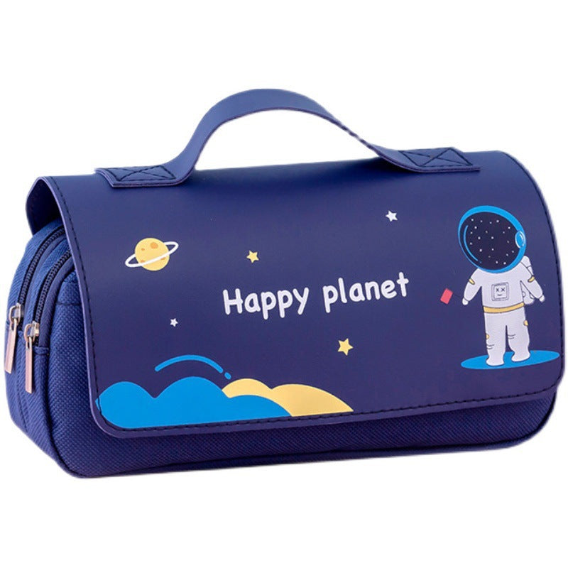Stylish Astronaut-themed Pencil Case Bowlift