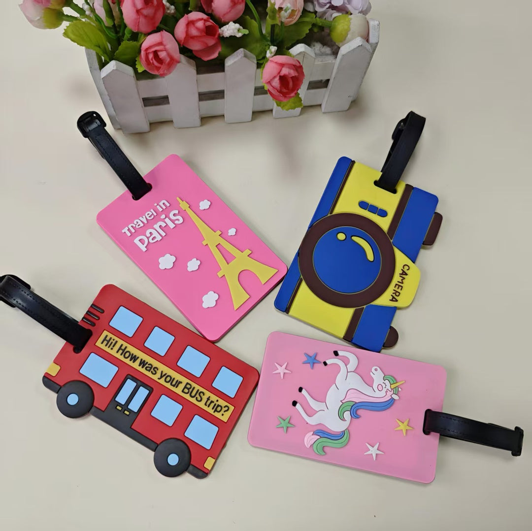 Unisex Whimsical Unicorn Luggage Identifier Bowlift