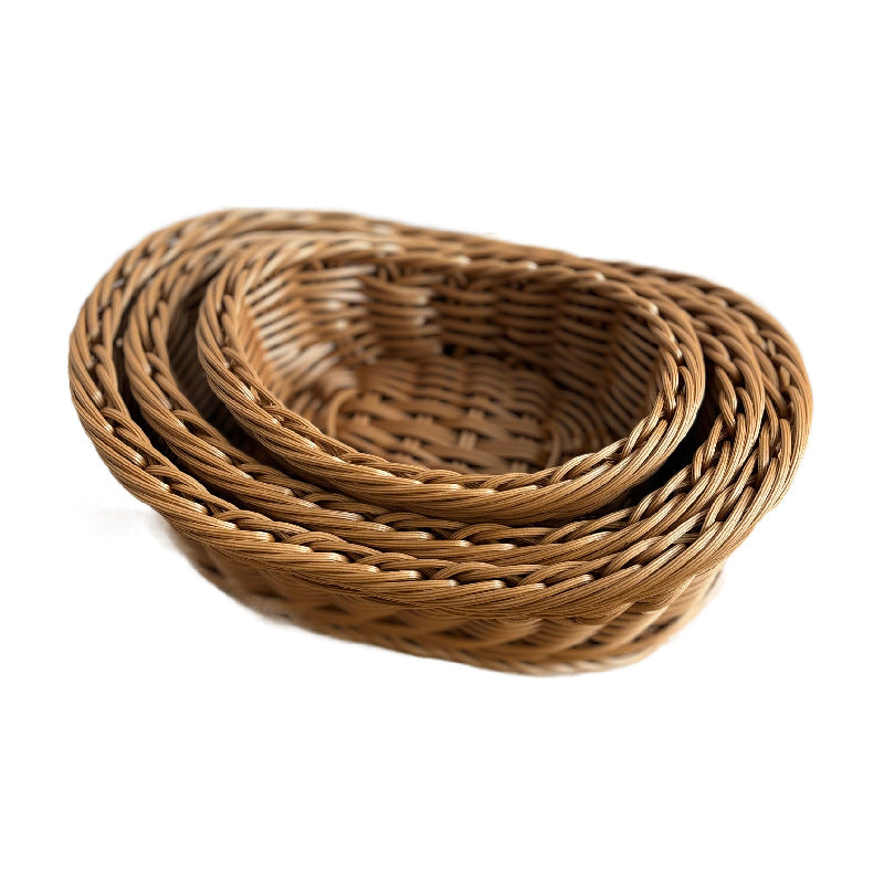 Decorative Woven Serving Basket Bowlift