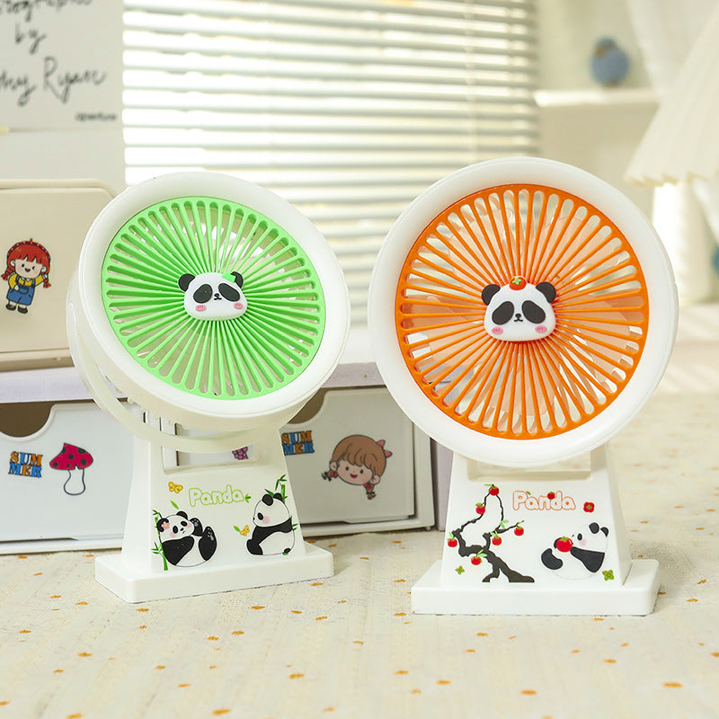 Ladies portable mini fan with panda design Bowlift