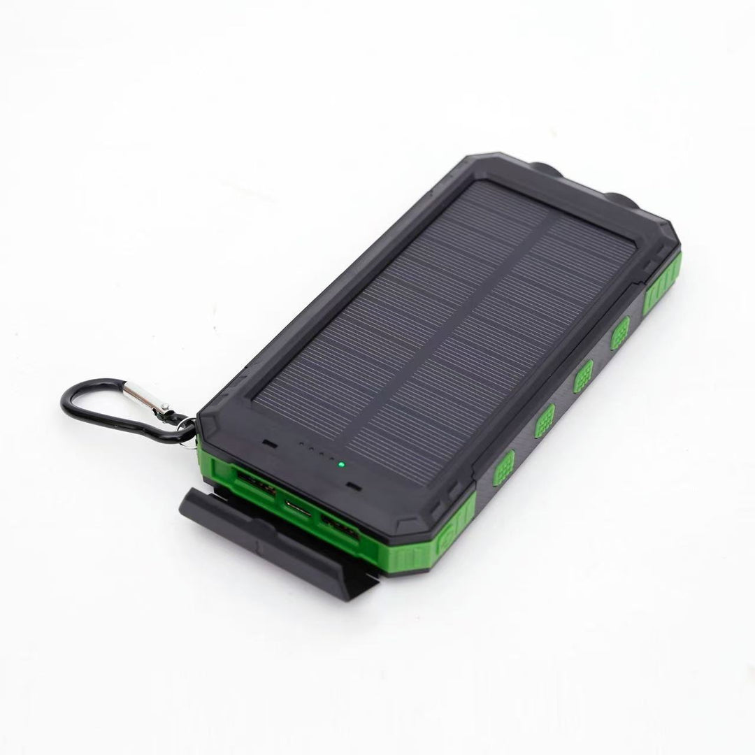 High-performance solar power bank with waterproof housing and multiple charging ports Bowlift