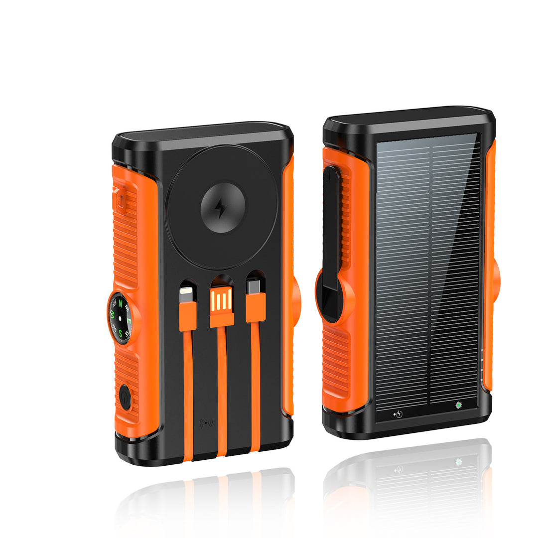 Portable solar charger Bowlift