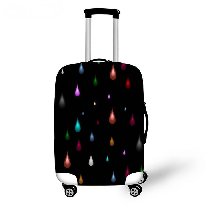 Women's hard shell suitcase with diverse floral design Bowlift