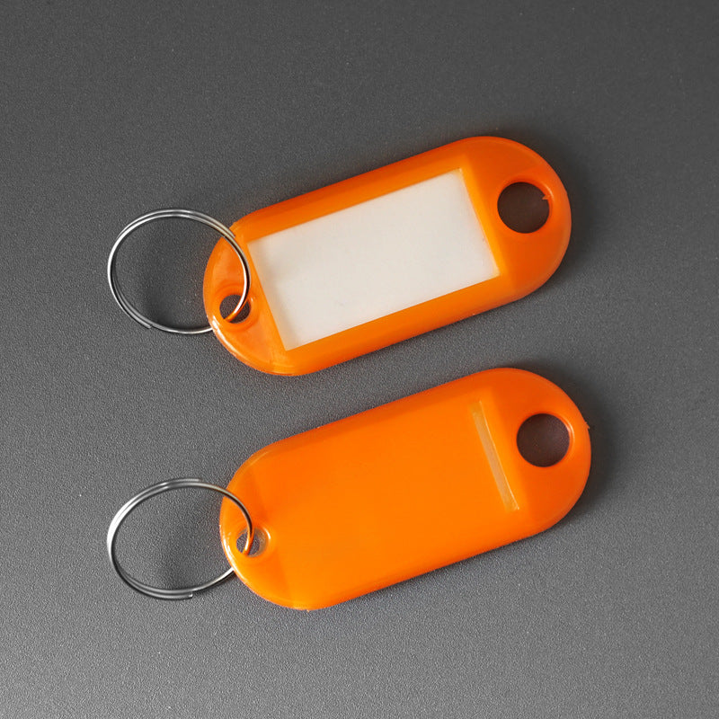Unisex Label Tag with Clear View Window Bowlift