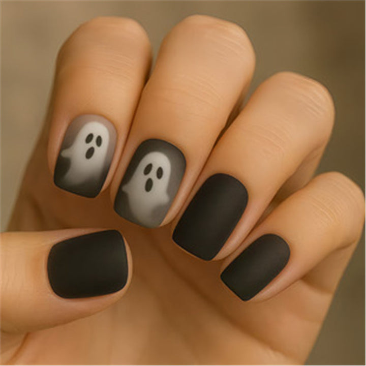 Artistic Press-On Nail Set with Premium Embellishments Bowlift