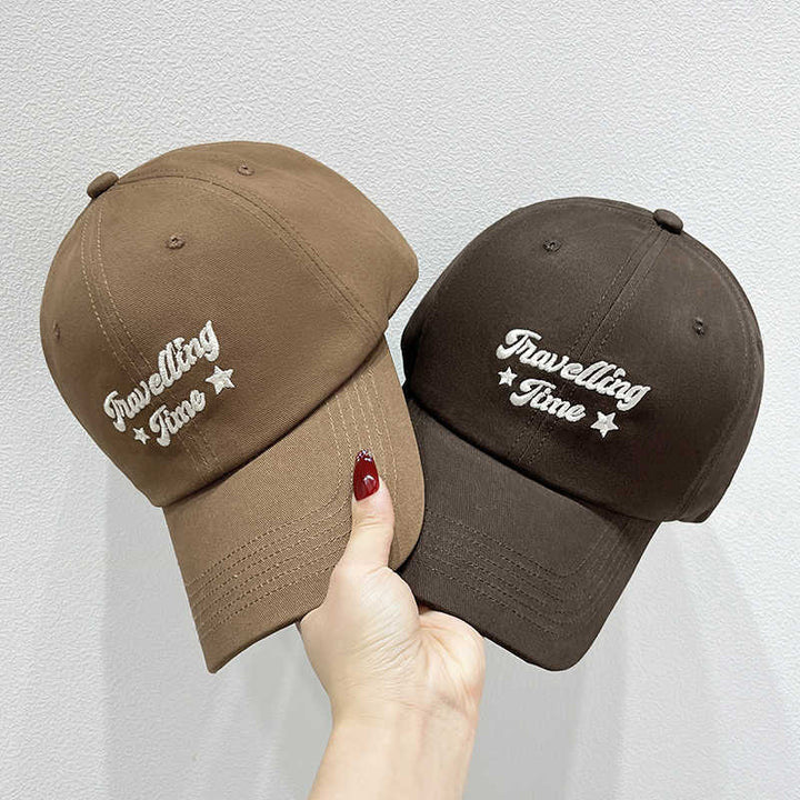 Women's Embroidered Casual Baseball Cap Bowlift