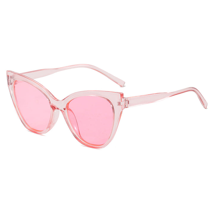 Women's Cat-Eye Sunglasses with UV Protection and Modern Frame Bowlift