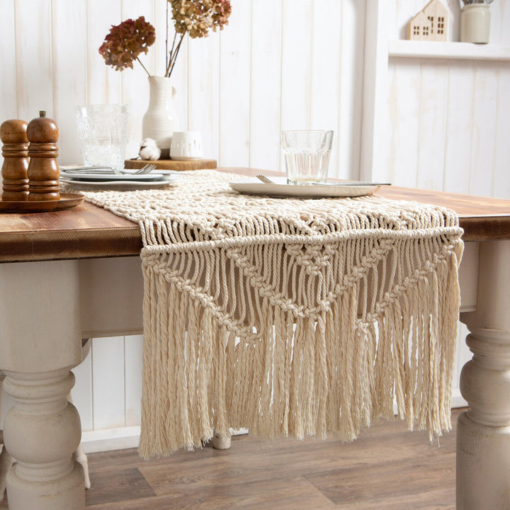 Macrame Table Runner Bowlift 1789210792