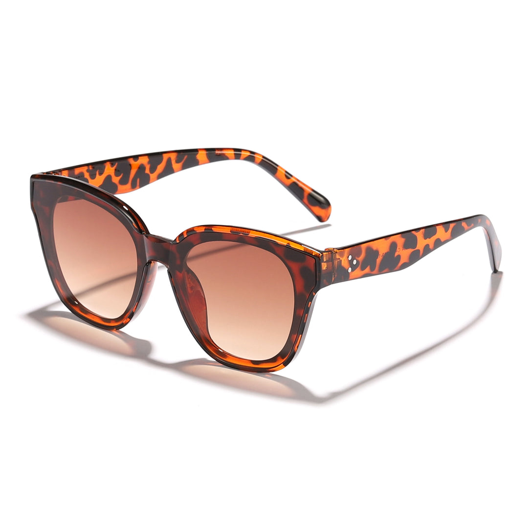 Women's fashionable sunglasses with wide frames and soft lenses Bowlift