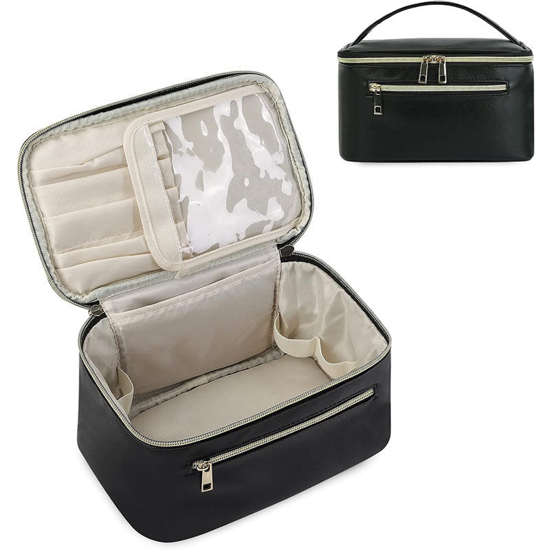 Ladies cosmetic bag with compartments Bowlift