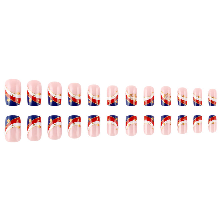 Nautical-Themed Press-On Nails Bowlift