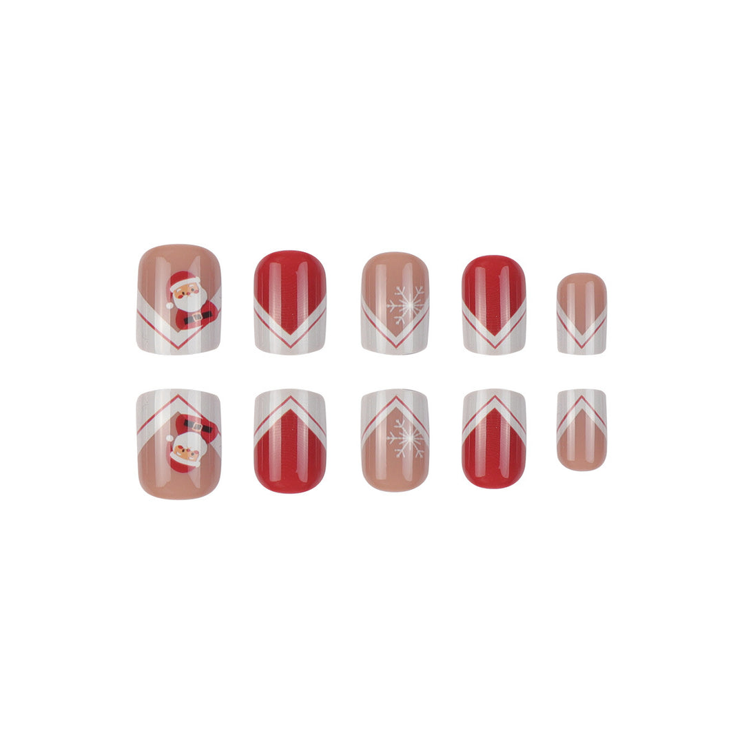 Holiday-Themed Press-On Nails Bowlift