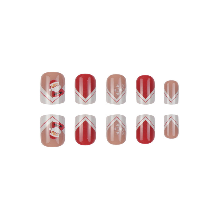 Holiday-Themed Press-On Nails Bowlift