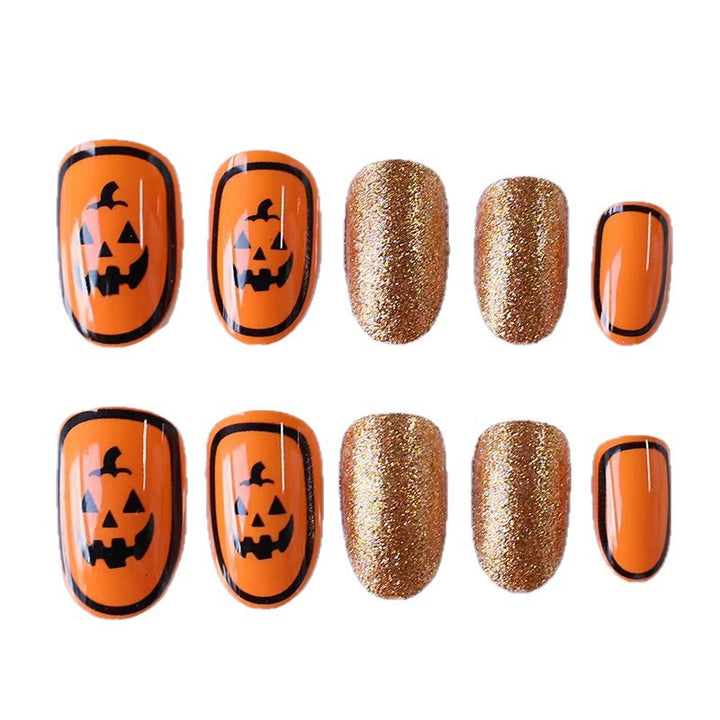 Art nail set with Halloween motif Bowlift