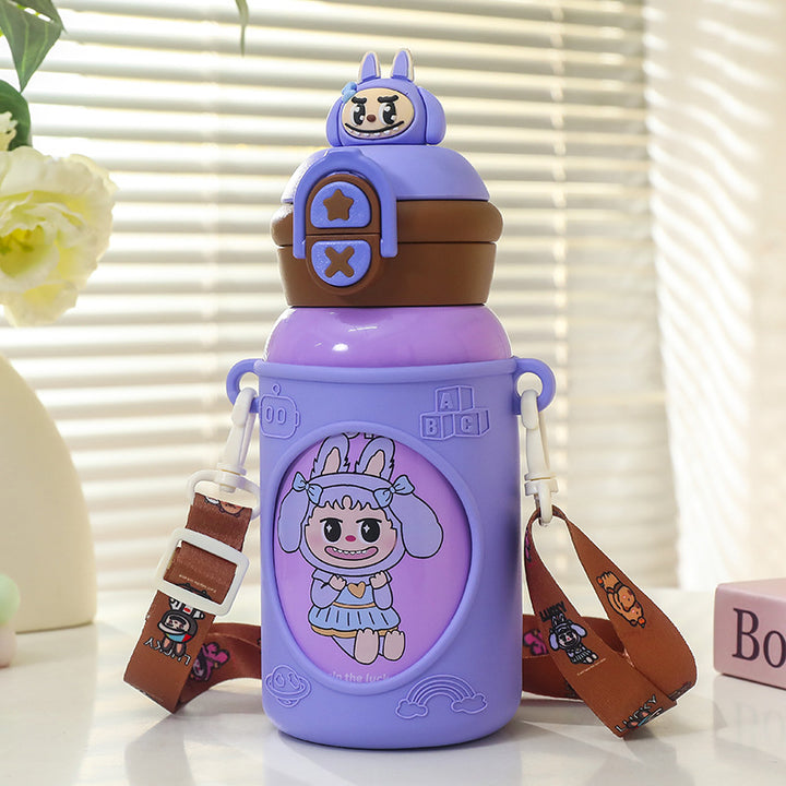 Ladies Motivating Water Bottle with Carrying System from Bowlift