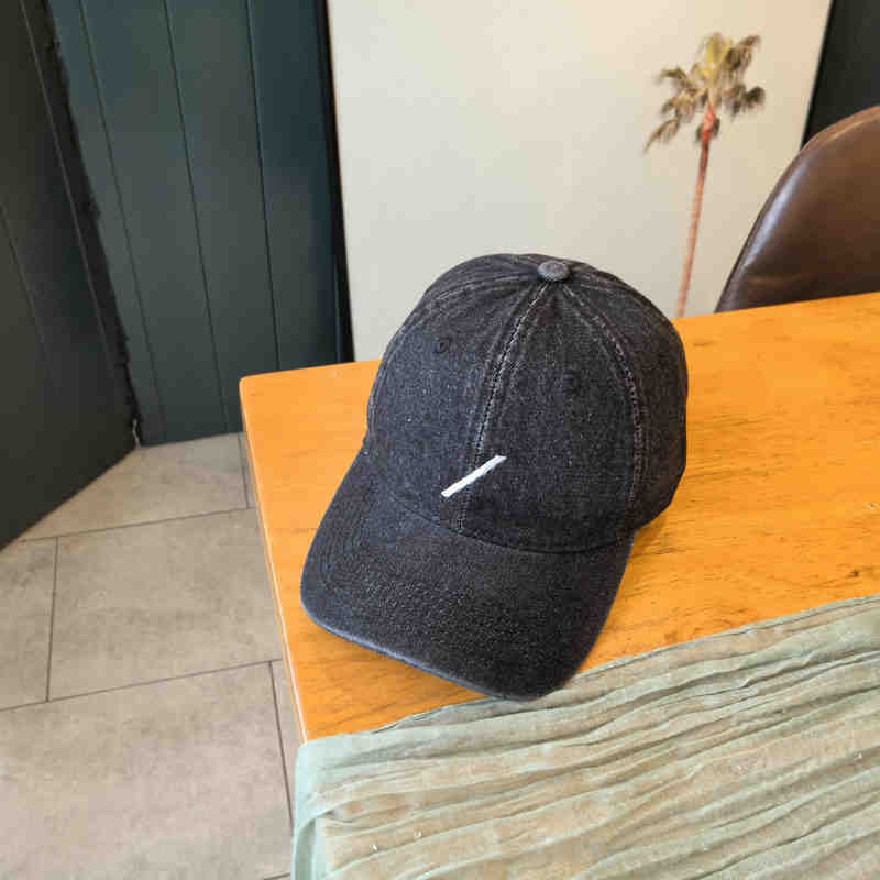 Men's Classic Denim-Style Baseball Cap Bowlift