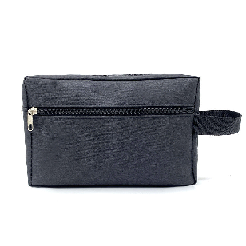 Practical cosmetic bag with two zippers Bowlift