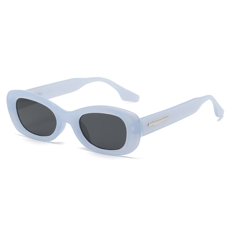 Women's fashionable sunglasses with oval frame shape and UV protection Bowlift