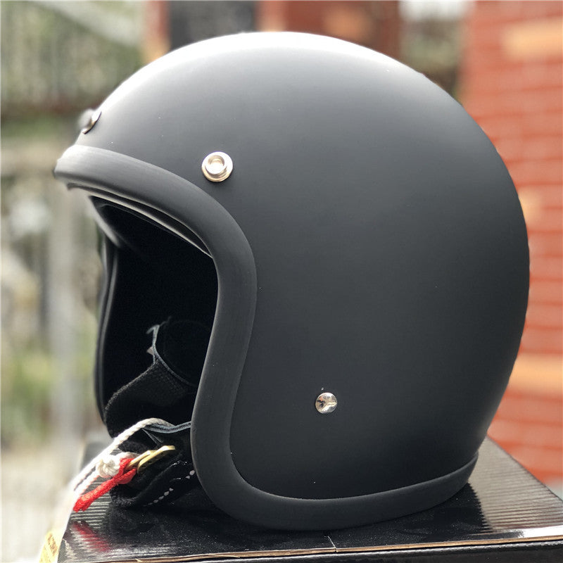 Classic Cruiser Motorcycle Helmet Bowlift