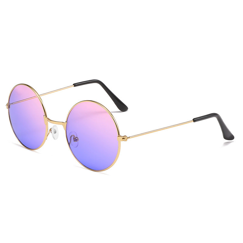 Retro Round Lens Sunglasses Bowlift