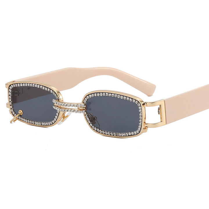 Women's stylish sunglasses with sparkling crystal frame Bowlift