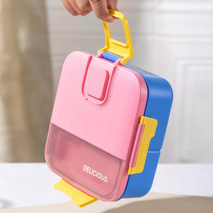 Leak-Resistant Multi-Compartment Bento Box