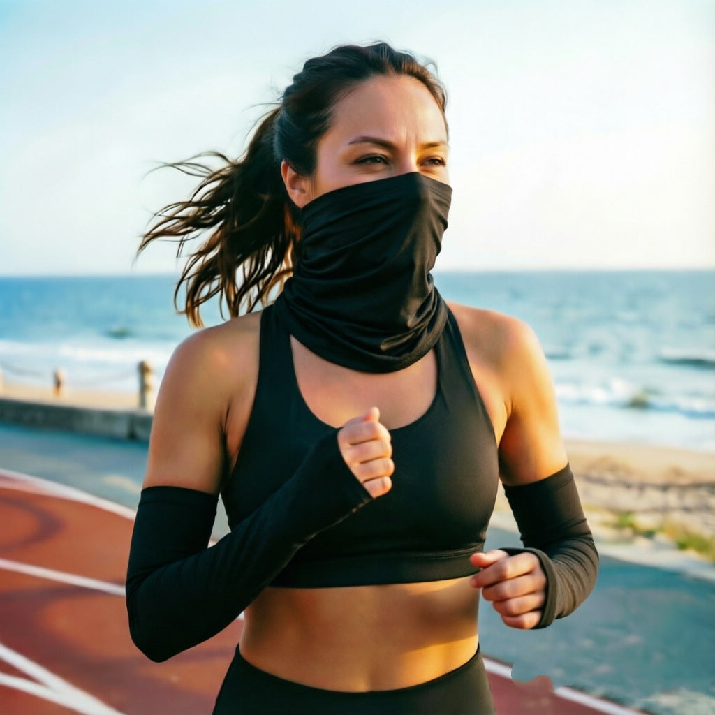 Ladies Multifunctional Sports Protection Scarf Bowlift