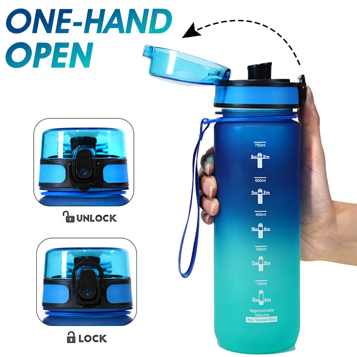 Women Sports Water Bottle Bowlift