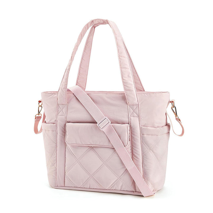 Elegant Quilted Tote Bag Bowlift