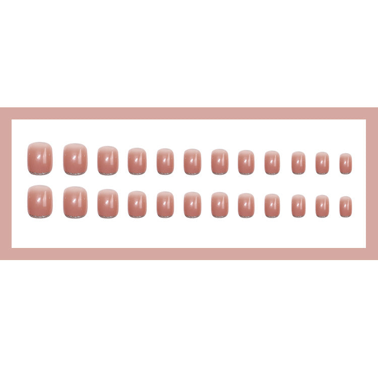 Stylish Shimmering Press-On Nail Tips Bowlift